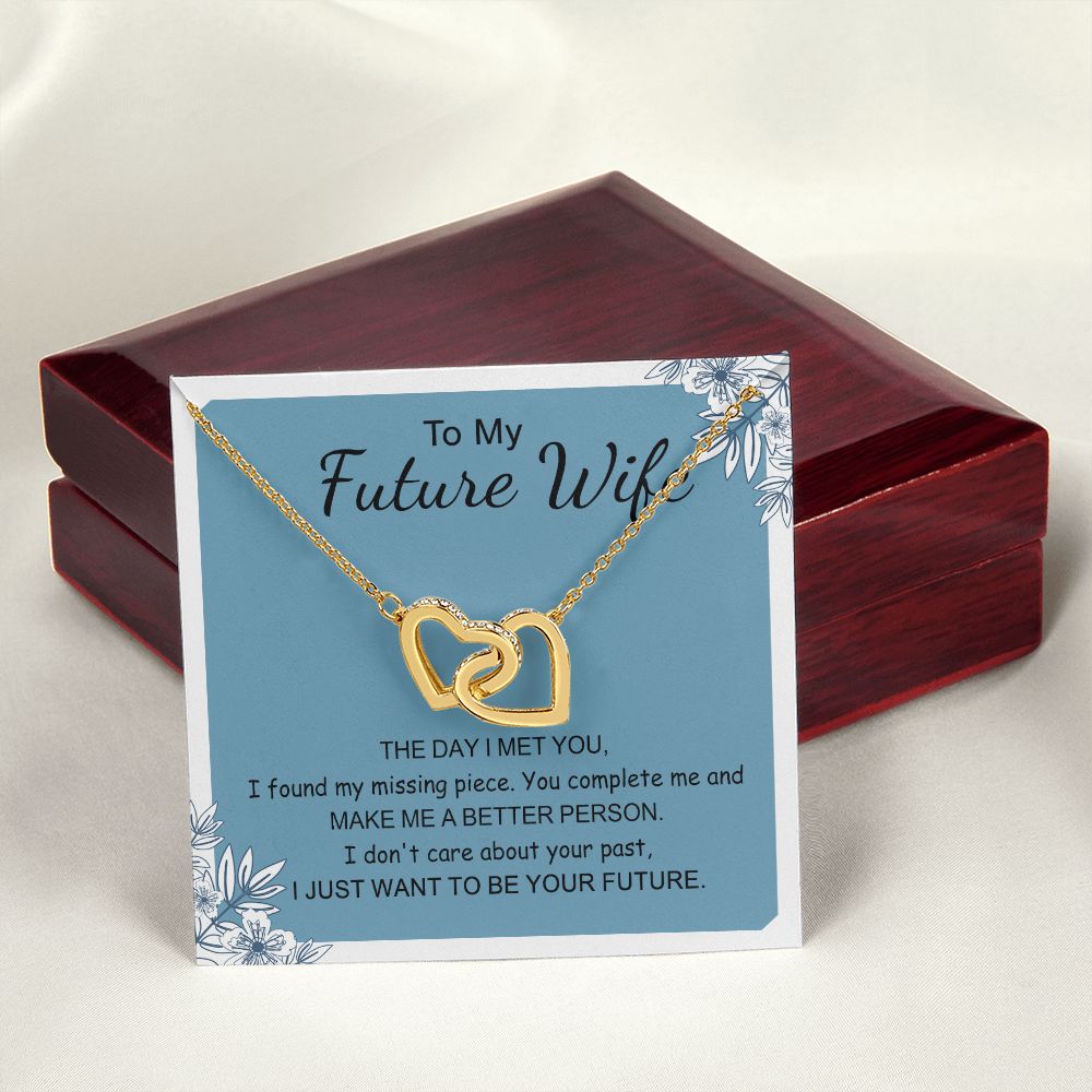 To My Girlfriend Necklace from Boyfriend To My Future Wife Necklace Jewelry For Girlfriend Gift For Girlfriend Gift for Her Romantic Birthday Valentines Day Gift For Girlfriend Gifts Necklaces