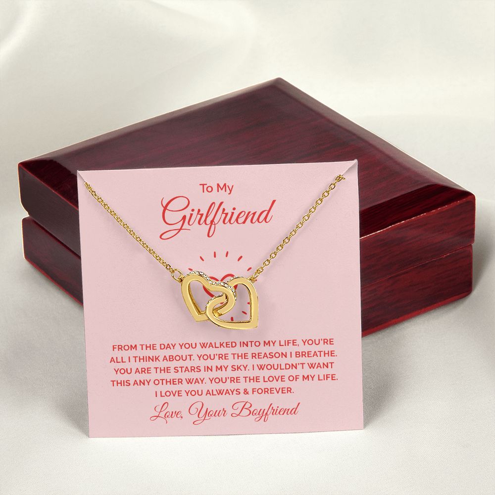 To My Girlfriend Necklace from Boyfriend To My Future Wife Necklace Jewelry For Girlfriend Gift For Girlfriend Gift for Her Romantic Birthday Valentines Day Gift For Girlfriend Gifts Necklaces