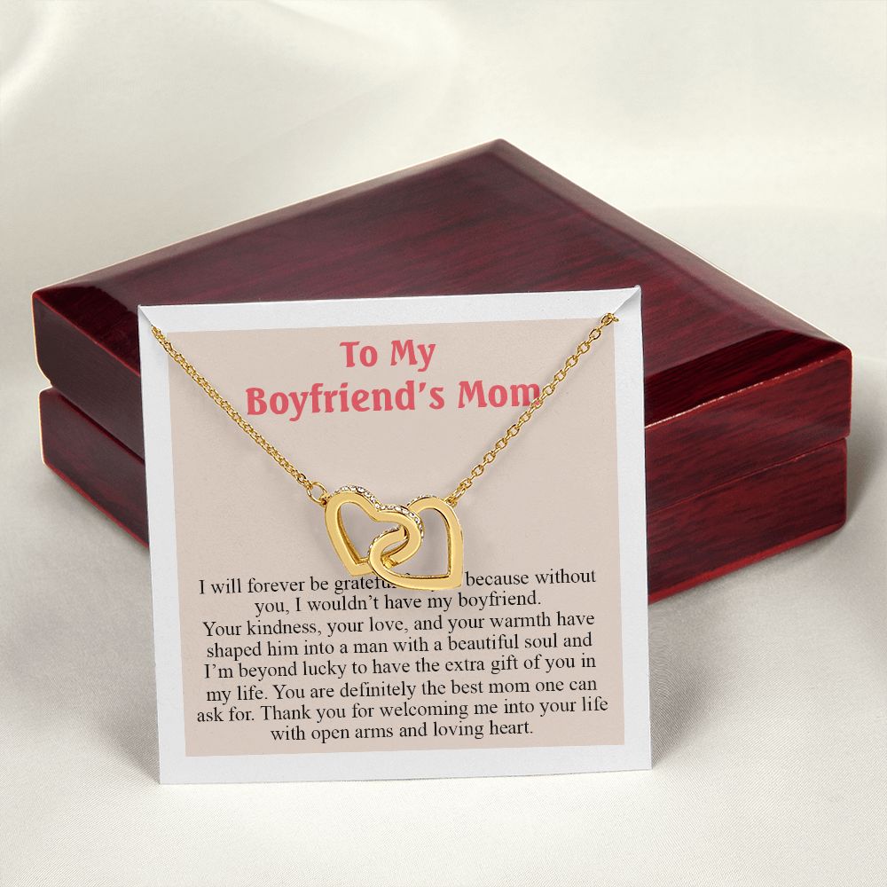 To My Boyfriend Mom Gift Necklace for Boyfriends Mom Gift Mother in Law Jewelry Gift Birthday Gift For Boyfriend's Mom Gift for Boyfriends Mom Gift for Boyfriend's Mom