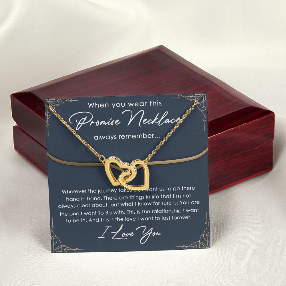 To My Girlfriend Necklace from Boyfriend To My Future Wife Necklace Jewelry For Girlfriend Gift For Girlfriend Gift for Her Romantic Birthday Valentines Day Gift For Girlfriend Gifts Necklaces