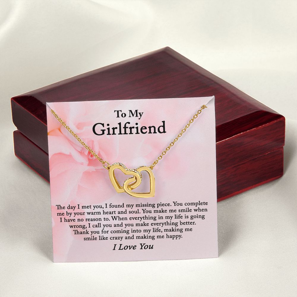 To My Girlfriend Necklace from Boyfriend To My Future Wife Necklace Jewelry For Girlfriend Gift For Girlfriend Gift for Her Romantic Birthday Valentines Day Gift For Girlfriend Gifts Necklaces