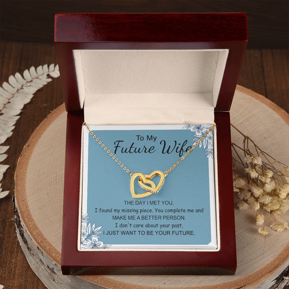 To My Girlfriend Necklace from Boyfriend To My Future Wife Necklace Jewelry For Girlfriend Gift For Girlfriend Gift for Her Romantic Birthday Valentines Day Gift For Girlfriend Gifts Necklaces