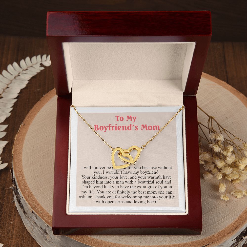 To My Boyfriend Mom Gift Necklace for Boyfriends Mom Gift Mother in Law Jewelry Gift Birthday Gift For Boyfriend's Mom Gift for Boyfriends Mom Gift for Boyfriend's Mom
