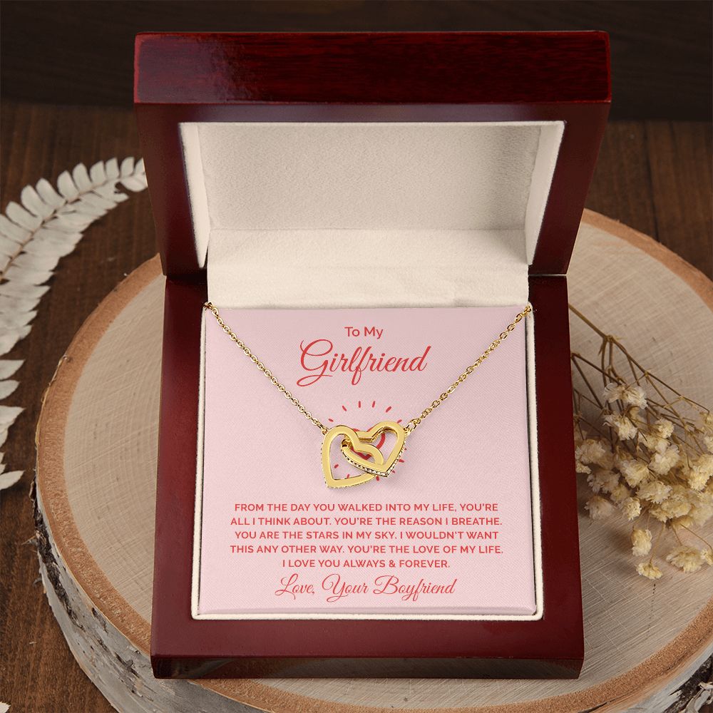 To My Girlfriend Necklace from Boyfriend To My Future Wife Necklace Jewelry For Girlfriend Gift For Girlfriend Gift for Her Romantic Birthday Valentines Day Gift For Girlfriend Gifts Necklaces