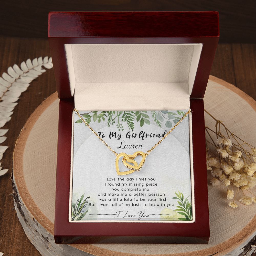 To My Girlfriend Necklace from Boyfriend To My Future Wife Necklace Jewelry For Girlfriend Gift For Girlfriend Gift for Her Romantic Birthday Valentines Day Gift For Girlfriend Gifts Necklaces