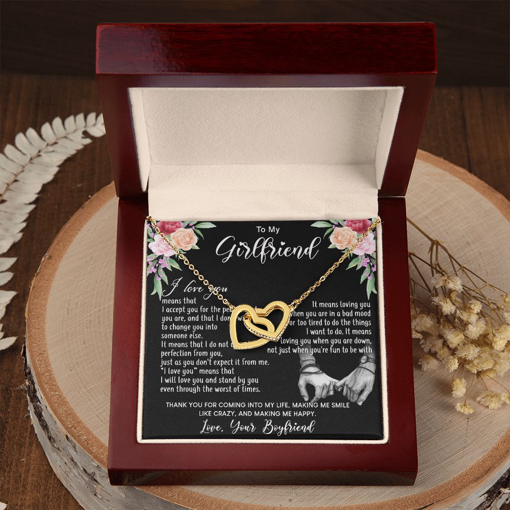 To My Girlfriend Necklace from Boyfriend To My Future Wife Necklace Jewelry For Girlfriend Gift For Girlfriend Gift for Her Romantic Birthday Valentines Day Gift For Girlfriend Gifts Necklaces