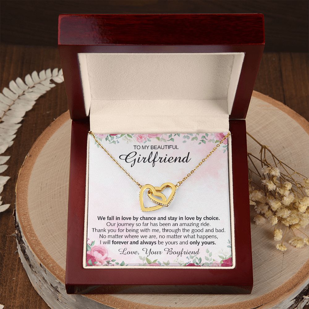 To My Girlfriend Necklace from Boyfriend To My Future Wife Necklace Jewelry For Girlfriend Gift For Girlfriend Gift for Her Romantic Birthday Valentines Day Gift For Girlfriend Gifts Necklaces