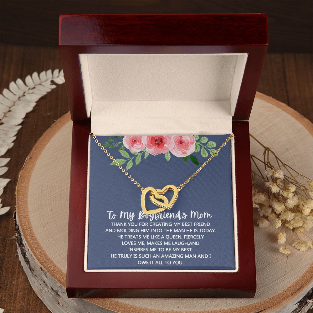 To My Boyfriend Mom Gift Necklace for Boyfriends Mom Gift Mother in Law Jewelry Gift Birthday Gift For Boyfriend's Mom Gift for Boyfriend Mom Gift for Boyfriend's Mom
