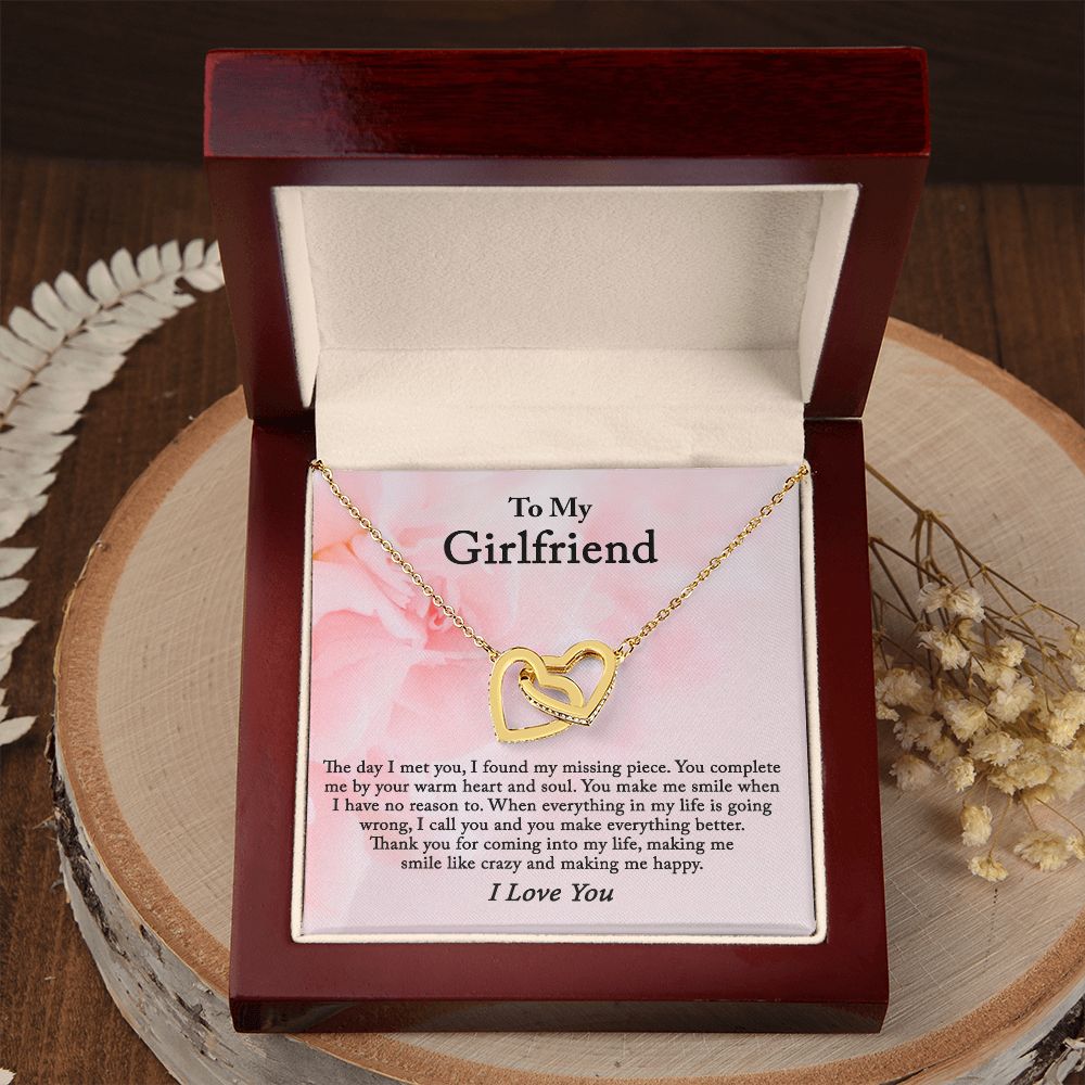 To My Girlfriend Necklace from Boyfriend To My Future Wife Necklace Jewelry For Girlfriend Gift For Girlfriend Gift for Her Romantic Birthday Valentines Day Gift For Girlfriend Gifts Necklaces