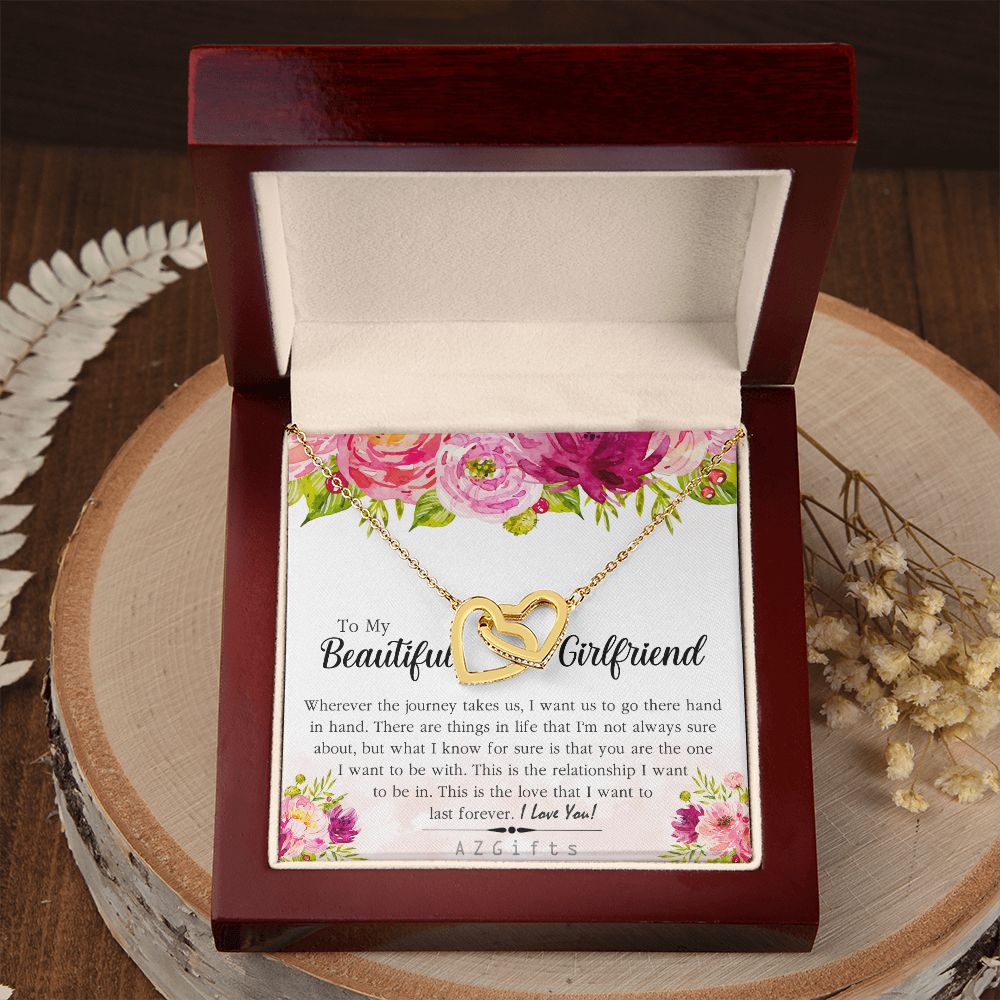 To My Girlfriend Necklace from Boyfriend To My Future Wife Necklace Jewelry For Girlfriend Gift For Girlfriend Gift for Her Romantic Birthday Valentines Day Gift For Girlfriend Gifts Necklaces