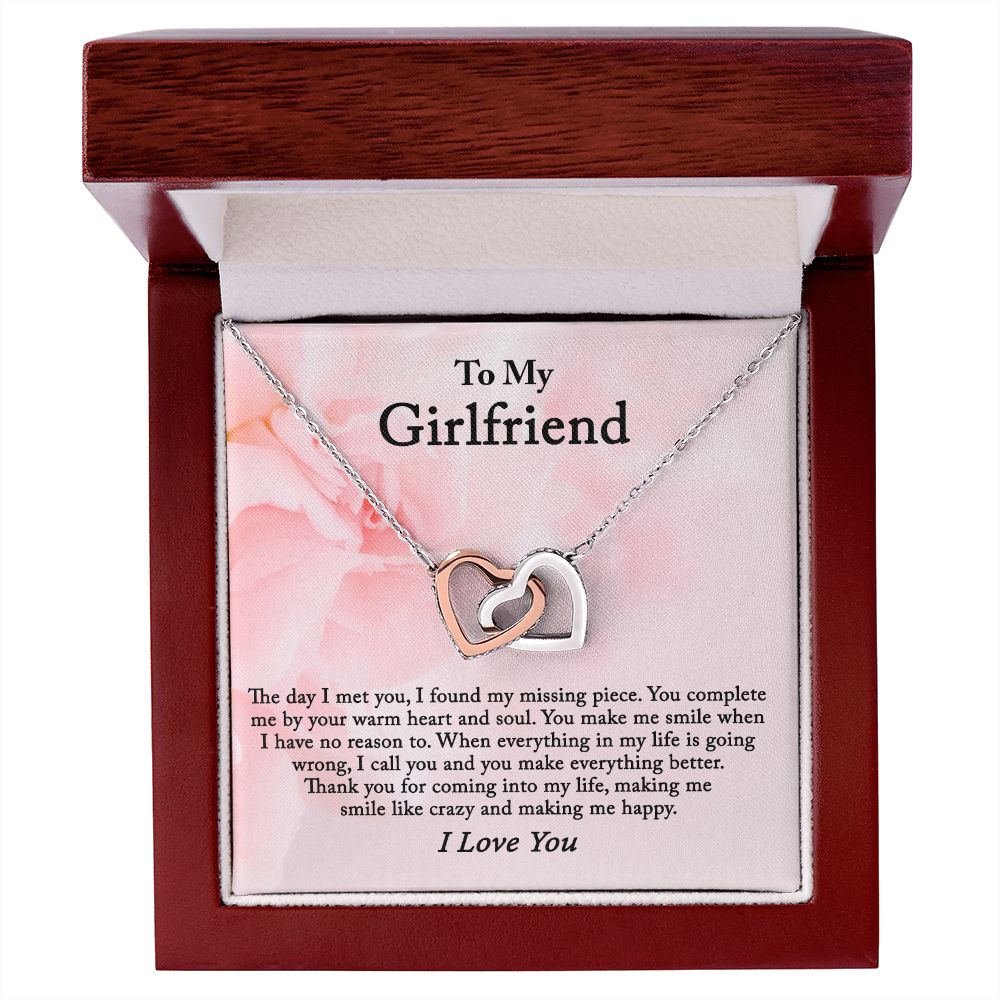 To My Girlfriend Necklace from Boyfriend To My Future Wife Necklace Jewelry For Girlfriend Gift For Girlfriend Gift for Her Romantic Birthday Valentines Day Gift For Girlfriend Gifts Necklaces