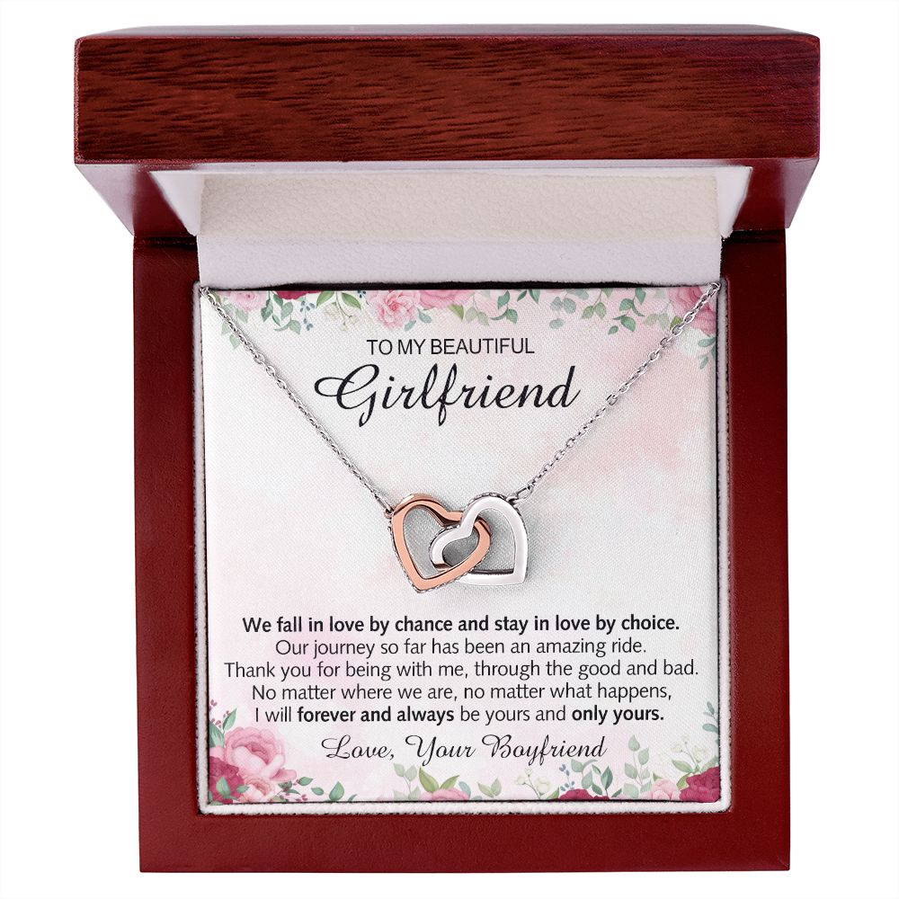 To My Girlfriend Necklace from Boyfriend To My Future Wife Necklace Jewelry For Girlfriend Gift For Girlfriend Gift for Her Romantic Birthday Valentines Day Gift For Girlfriend Gifts Necklaces
