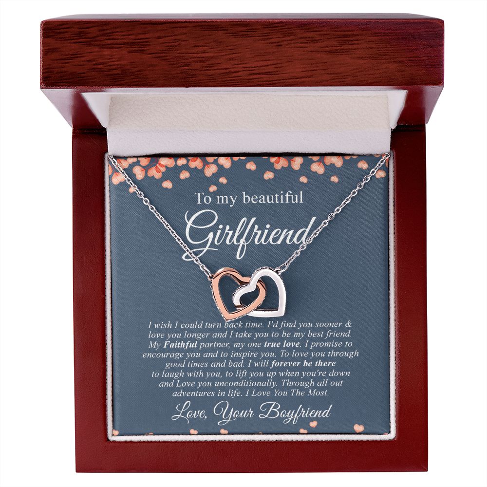 To My Girlfriend Necklace from Boyfriend To My Future Wife Necklace Jewelry For Girlfriend Gift For Girlfriend Gift for Her Romantic Birthday Valentines Day Gift For Girlfriend Gifts Necklaces