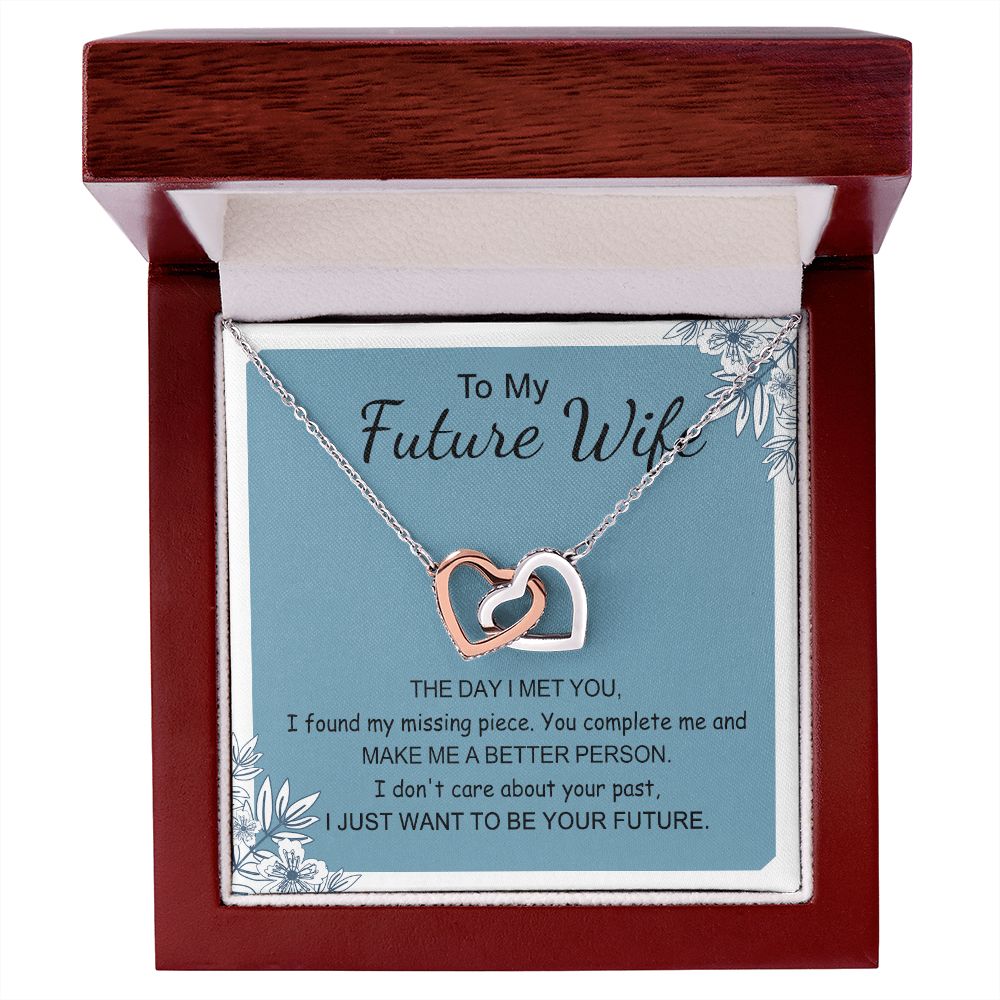 To My Girlfriend Necklace from Boyfriend To My Future Wife Necklace Jewelry For Girlfriend Gift For Girlfriend Gift for Her Romantic Birthday Valentines Day Gift For Girlfriend Gifts Necklaces