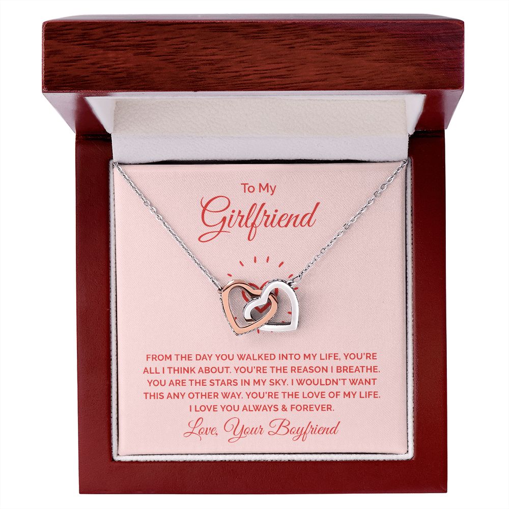 To My Girlfriend Necklace from Boyfriend To My Future Wife Necklace Jewelry For Girlfriend Gift For Girlfriend Gift for Her Romantic Birthday Valentines Day Gift For Girlfriend Gifts Necklaces