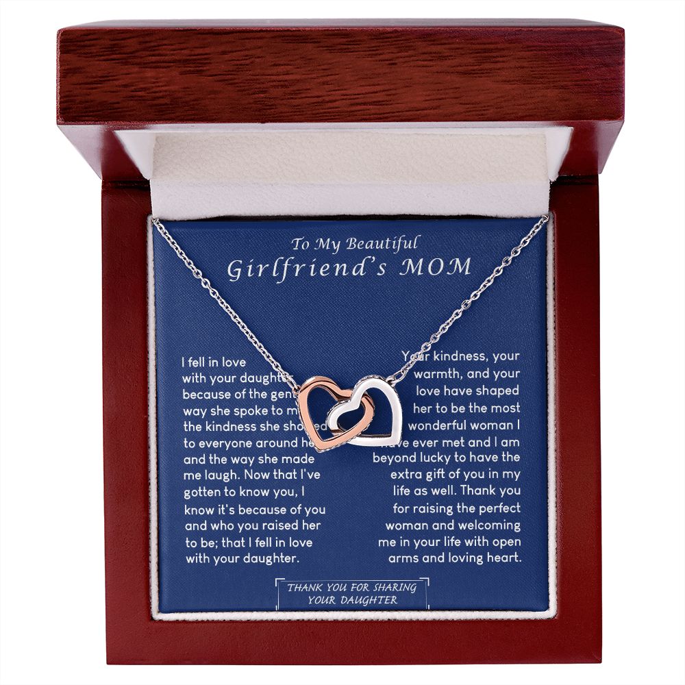 To My Boyfriend Mom Gift Necklace for Boyfriends Mom Gift Mother in Law Jewelry Gift Birthday Gift For Boyfriend's Mom Gift for Boyfriends Mom Gift for Boyfriend's Mom