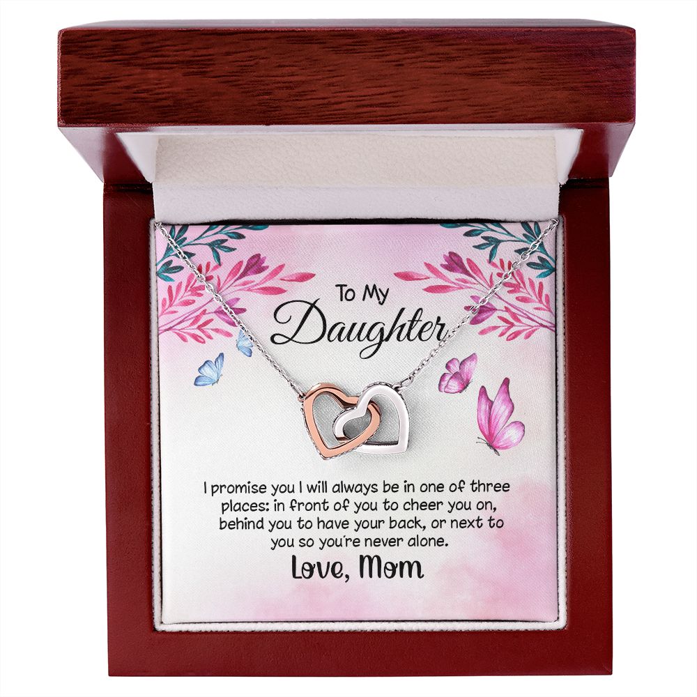 To My Daughter Necklace Gift from Mom, Mother and Daughter Jewelry Necklace for Girls, Mother Daughter Gift Ideas, Jewelry Pendant Necklace