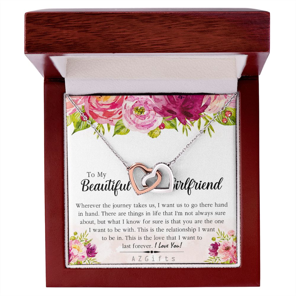 To My Girlfriend Necklace from Boyfriend To My Future Wife Necklace Jewelry For Girlfriend Gift For Girlfriend Gift for Her Romantic Birthday Valentines Day Gift For Girlfriend Gifts Necklaces