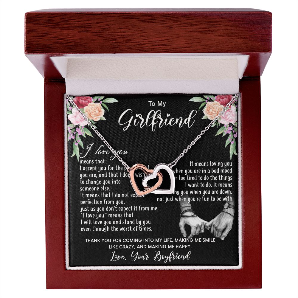To My Girlfriend Necklace from Boyfriend To My Future Wife Necklace Jewelry For Girlfriend Gift For Girlfriend Gift for Her Romantic Birthday Valentines Day Gift For Girlfriend Gifts Necklaces
