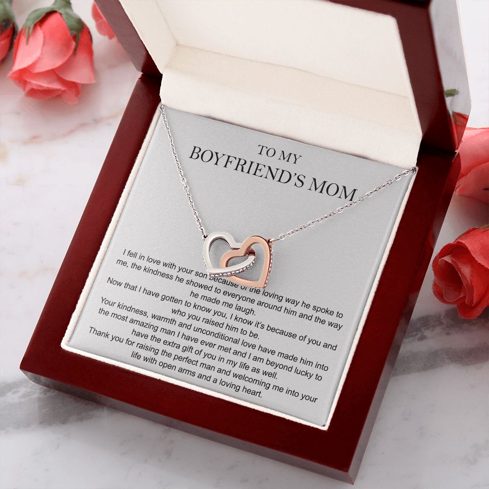 To My Boyfriend Mom Gift Necklace for Boyfriends Mom Gift Mother in Law Jewelry Gift Birthday Gift For Boyfriend's Mom Gift for Boyfriends Mom Gift for Boyfriend's Mom