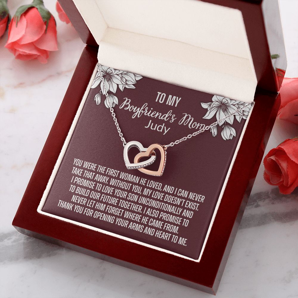 To My Boyfriend Mom Gift Necklace for Boyfriends Mom Gift Mother in Law Jewelry Gift Birthday Gift For Boyfriend's Mom Gift for Boyfriends Mom Gift for Boyfriend's Mom