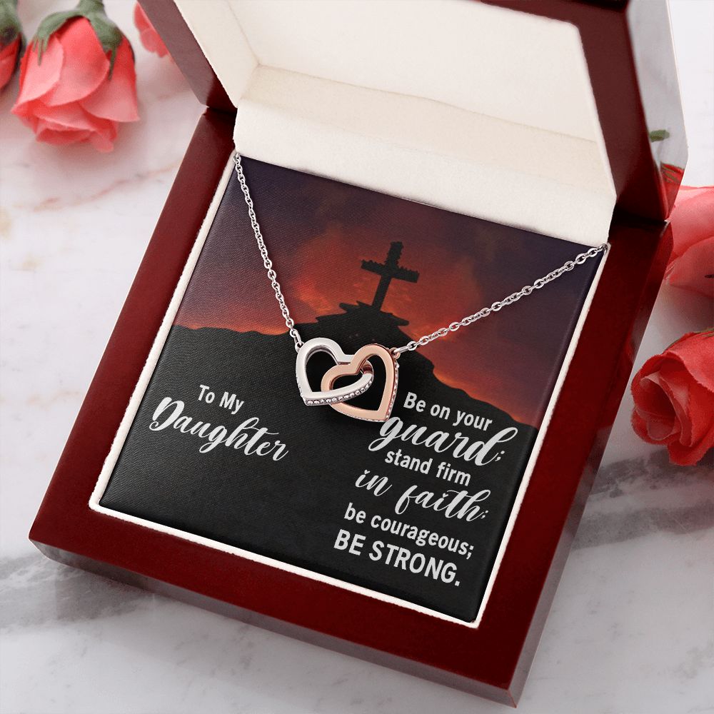 To My Daughter Necklace Gift from Mom, Mother and Daughter Jewelry Necklace for Girls, Mother Daughter Gift Ideas, Jewelry Pendant Necklace