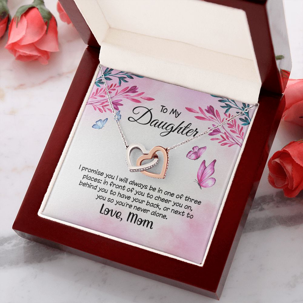 To My Daughter Necklace Gift from Mom, Mother and Daughter Jewelry Necklace for Girls, Mother Daughter Gift Ideas, Jewelry Pendant Necklace