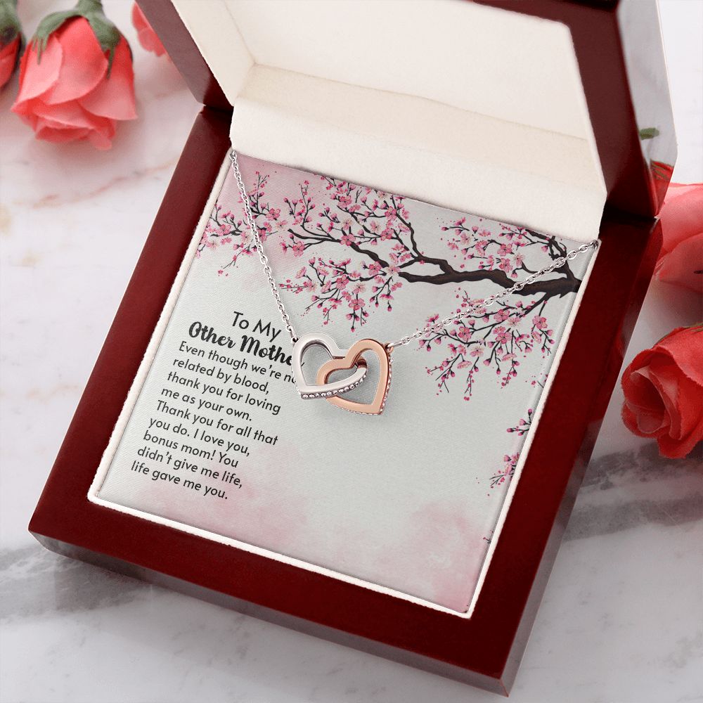 Mother in Law Necklace, Jewelry for Women, Future Mother in Law Gifts from Daughter in Law, Mother of Bride Gifts For Mother in Law, Birthday Gifts For Mother In Law From Daughter In Law15 Interlocking Hearts Necklace