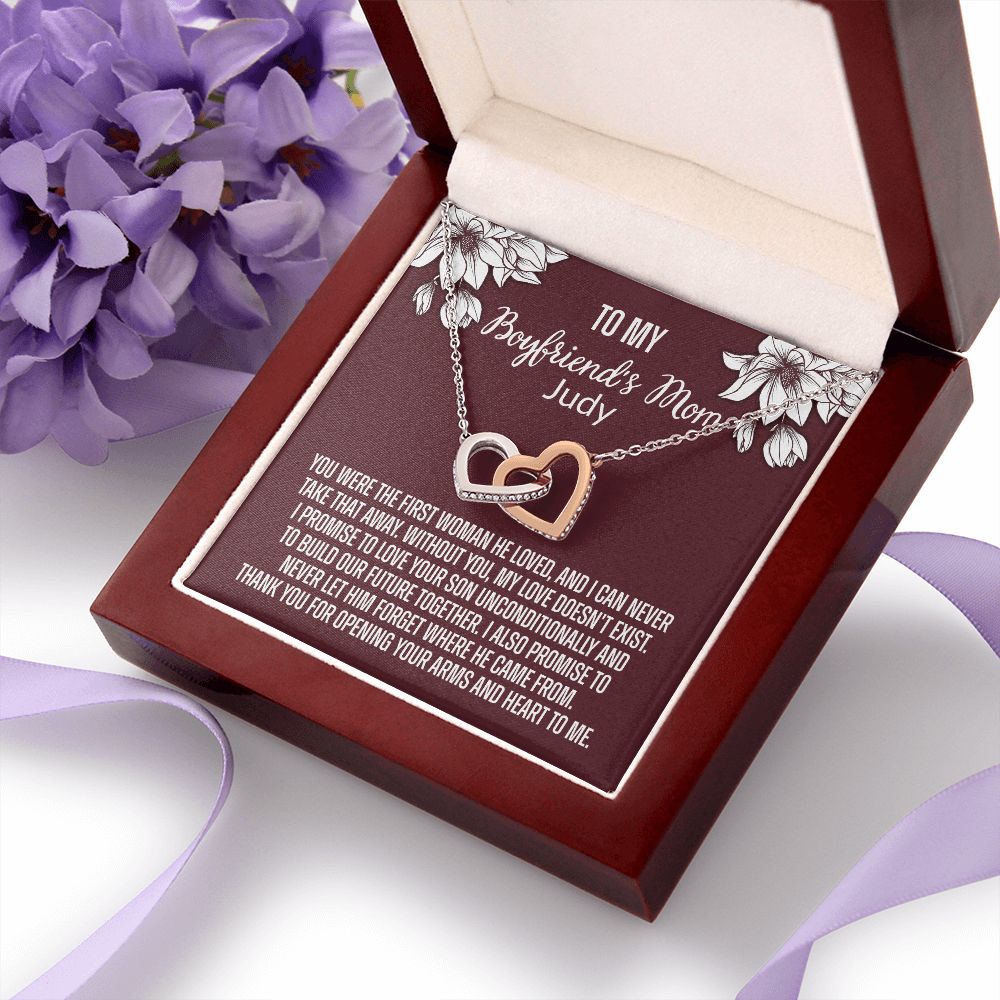 To My Boyfriend Mom Gift Necklace for Boyfriends Mom Gift Mother in Law Jewelry Gift Birthday Gift For Boyfriend's Mom Gift for Boyfriends Mom Gift for Boyfriend's Mom