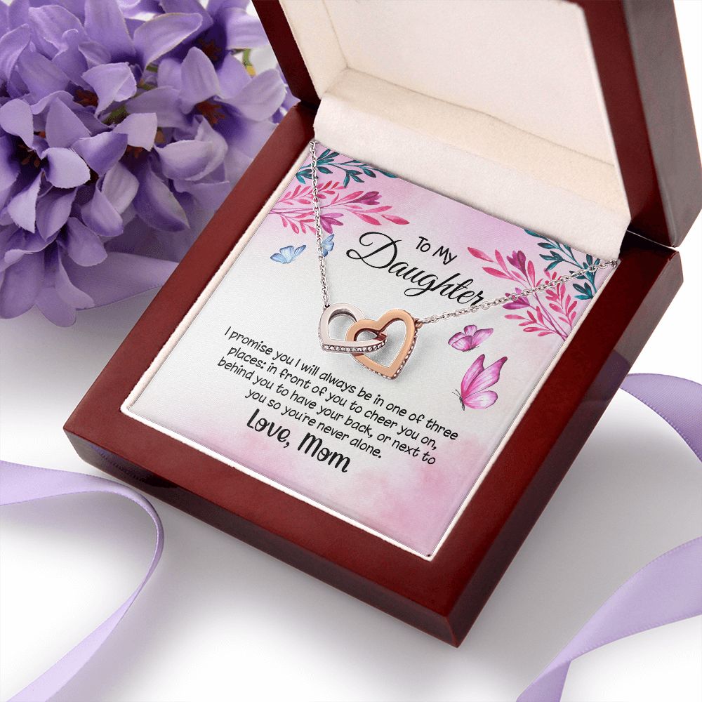 To My Daughter Necklace Gift from Mom, Mother and Daughter Jewelry Necklace for Girls, Mother Daughter Gift Ideas, Jewelry Pendant Necklace