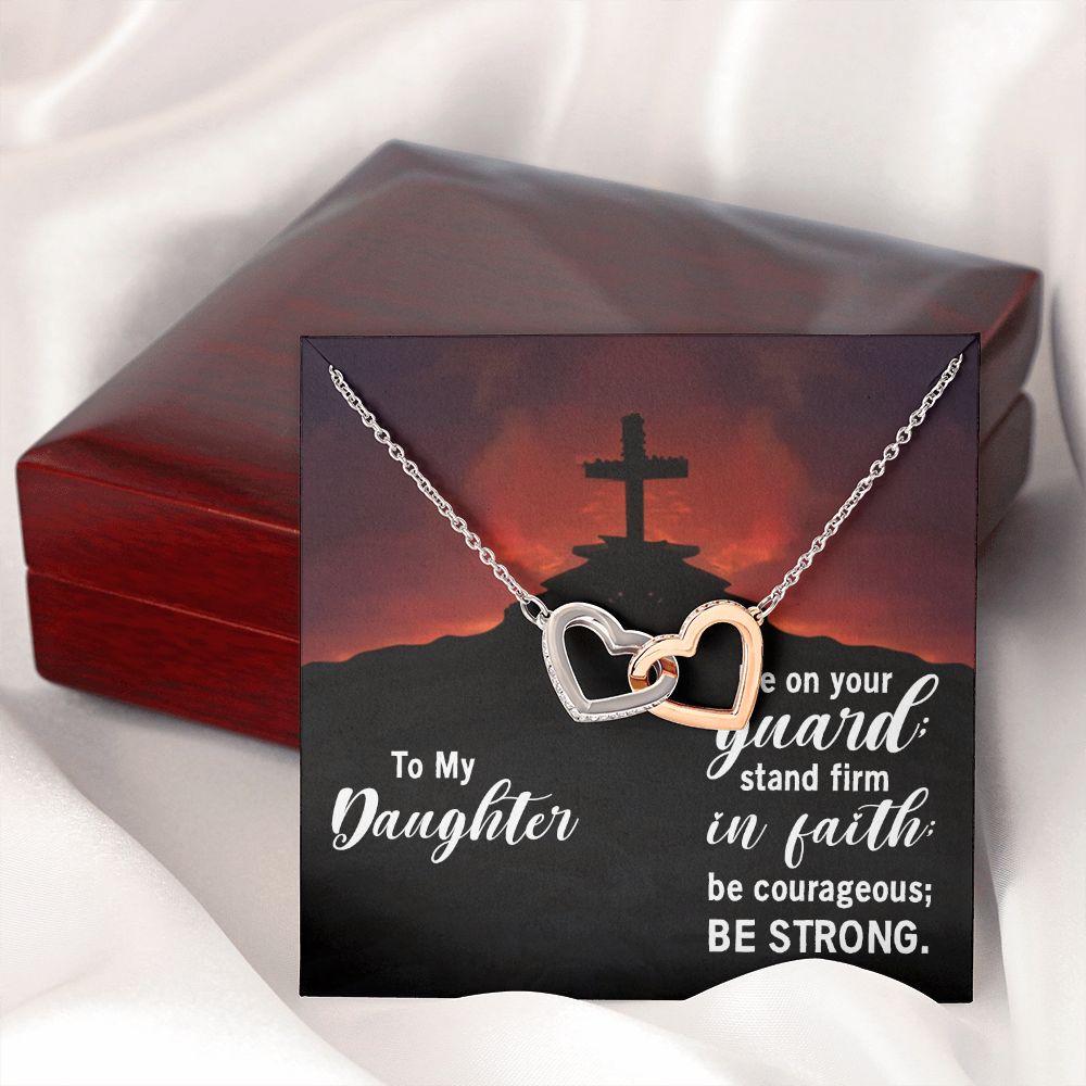 To My Daughter Necklace Gift from Mom, Mother and Daughter Jewelry Necklace for Girls, Mother Daughter Gift Ideas, Jewelry Pendant Necklace