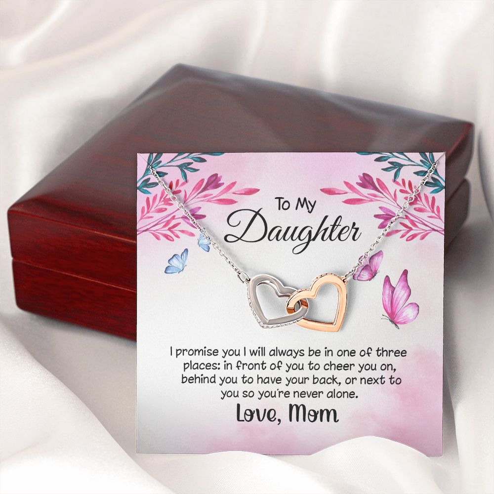 To My Daughter Necklace Gift from Mom, Mother and Daughter Jewelry Necklace for Girls, Mother Daughter Gift Ideas, Jewelry Pendant Necklace