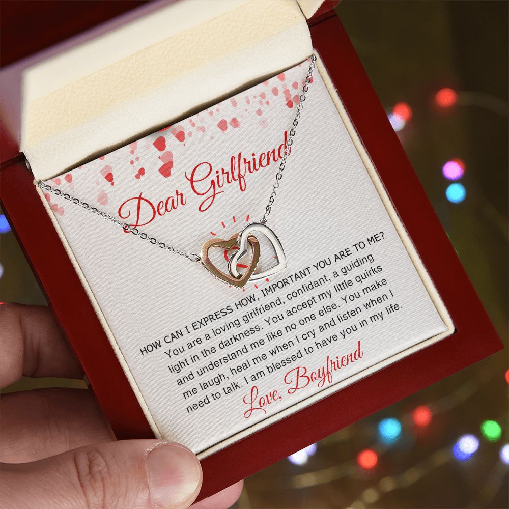 To My Girlfriend Necklace from Boyfriend To My Future Wife Necklace Jewelry For Girlfriend Gift For Girlfriend Gift for Her Romantic Birthday Valentines Day Gift For Girlfriend Gifts Necklaces