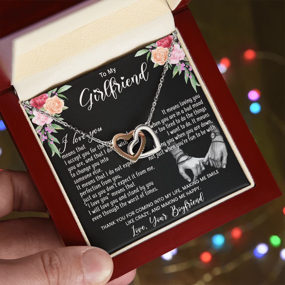 To My Girlfriend Necklace from Boyfriend To My Future Wife Necklace Jewelry For Girlfriend Gift For Girlfriend Gift for Her Romantic Birthday Valentines Day Gift For Girlfriend Gifts Necklaces
