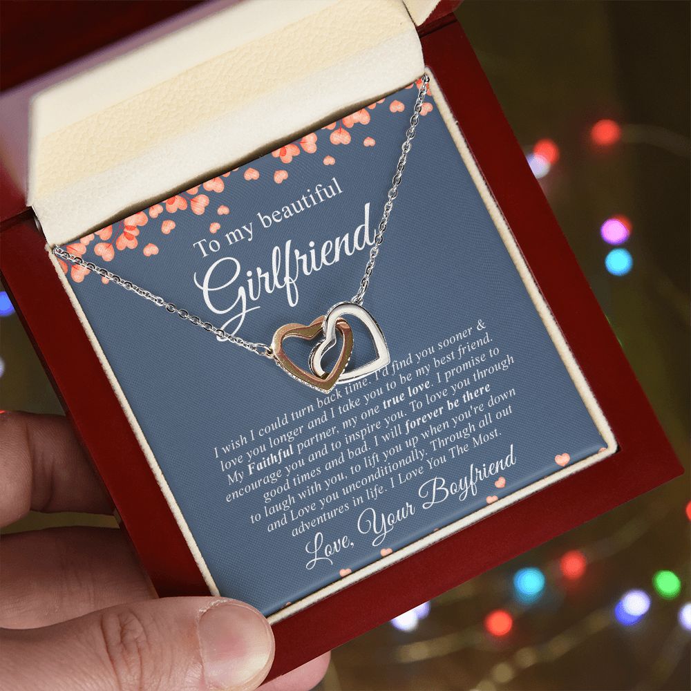 To My Girlfriend Necklace from Boyfriend To My Future Wife Necklace Jewelry For Girlfriend Gift For Girlfriend Gift for Her Romantic Birthday Valentines Day Gift For Girlfriend Gifts Necklaces