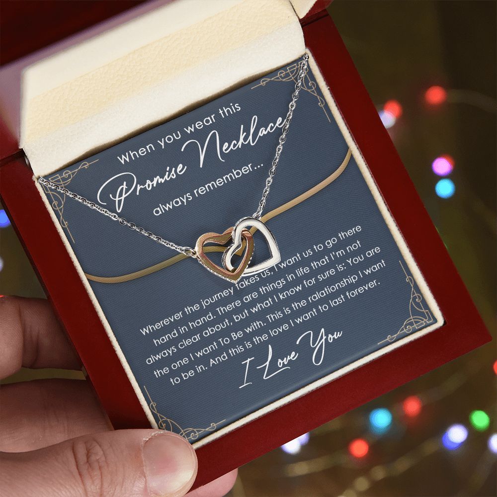 To My Girlfriend Necklace from Boyfriend To My Future Wife Necklace Jewelry For Girlfriend Gift For Girlfriend Gift for Her Romantic Birthday Valentines Day Gift For Girlfriend Gifts Necklaces