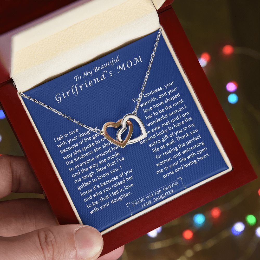 To My Boyfriend Mom Gift Necklace for Boyfriends Mom Gift Mother in Law Jewelry Gift Birthday Gift For Boyfriend's Mom Gift for Boyfriends Mom Gift for Boyfriend's Mom