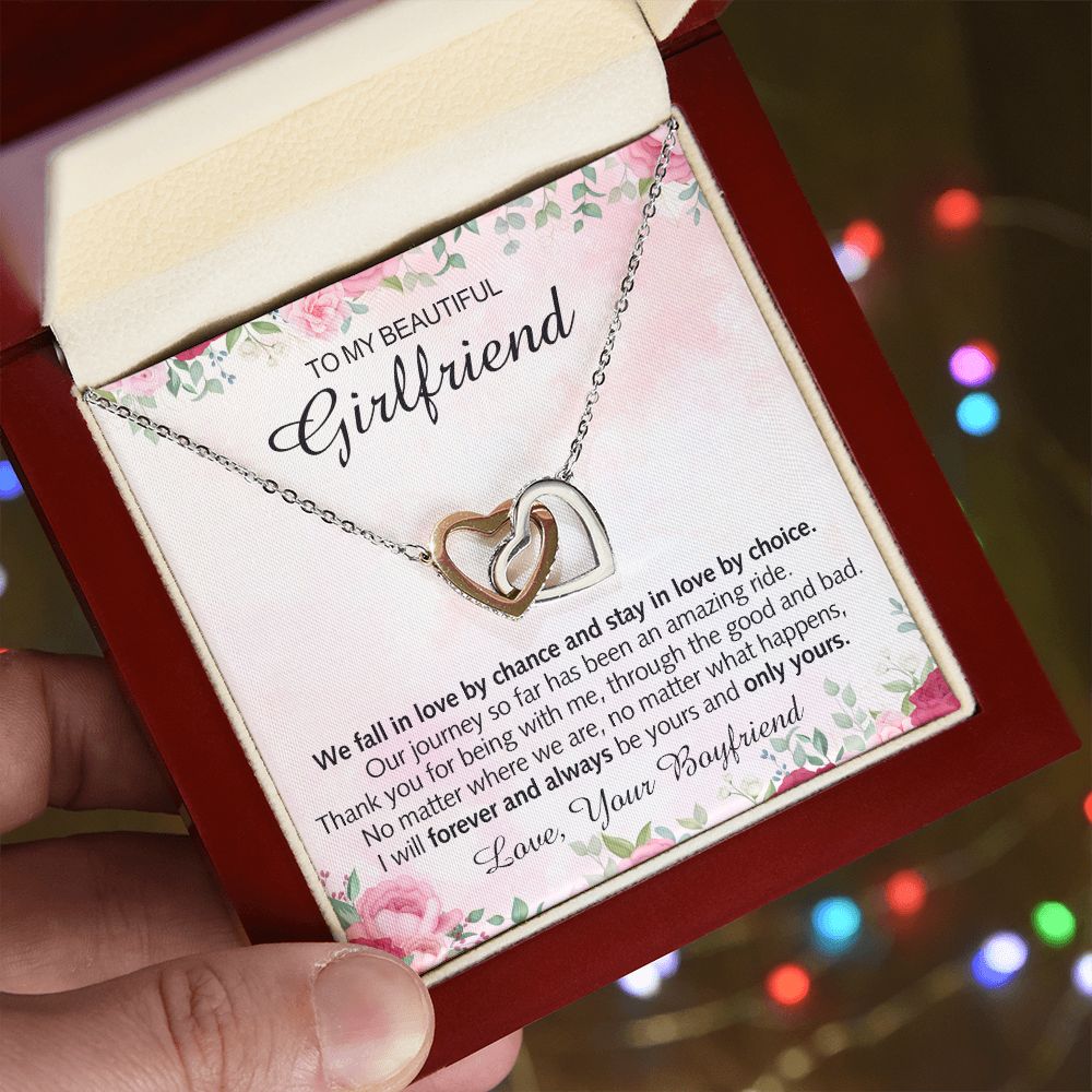 To My Girlfriend Necklace from Boyfriend To My Future Wife Necklace Jewelry For Girlfriend Gift For Girlfriend Gift for Her Romantic Birthday Valentines Day Gift For Girlfriend Gifts Necklaces