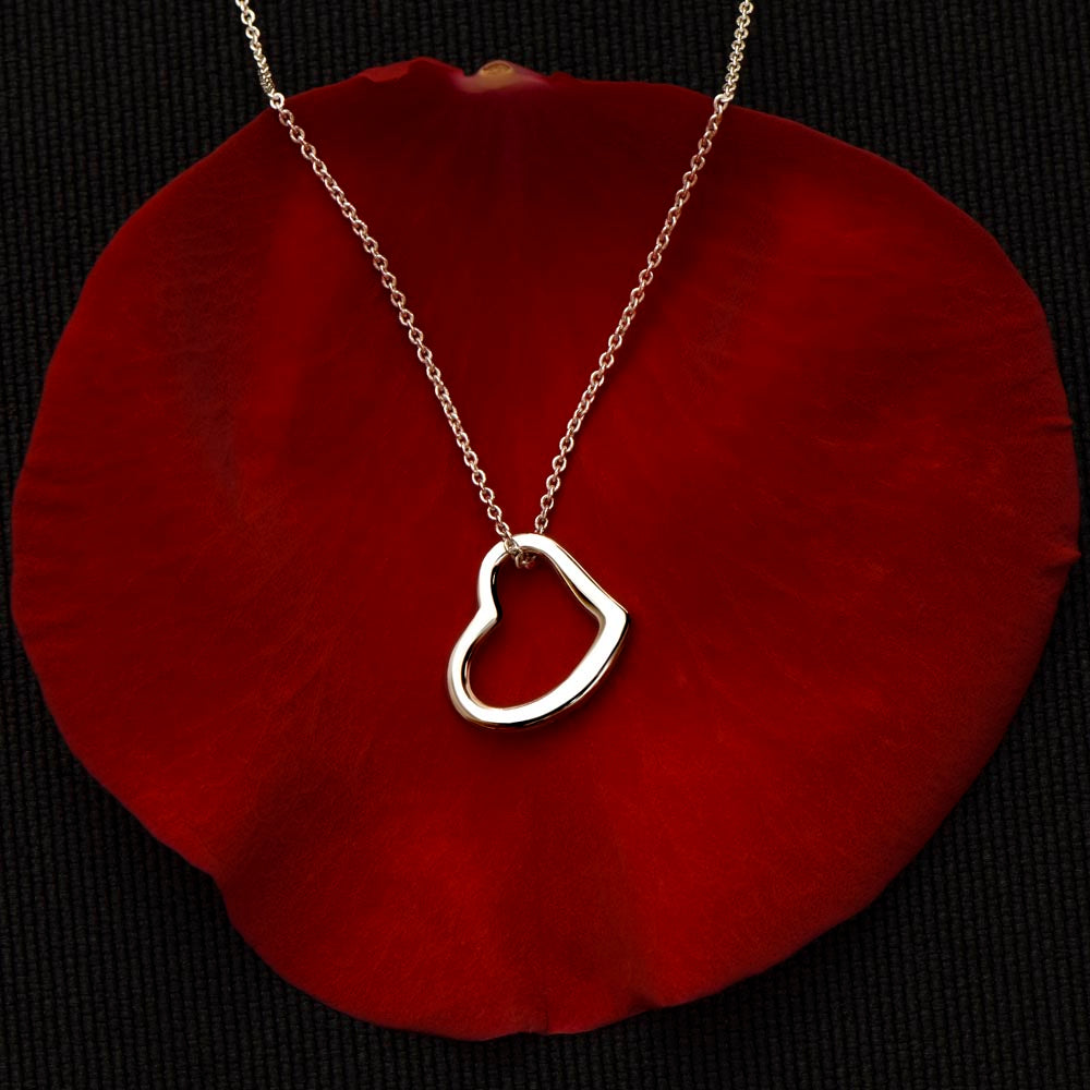 To My Mom Necklace, Gift For Mom, Mother's Day Gift from Daughter, Mom Jewelry Gift for Mothers Day, Birthday Gift for Mother, Moms Gift from Daughter Son, Necklace for Mom Mother 925 Heart Necklace