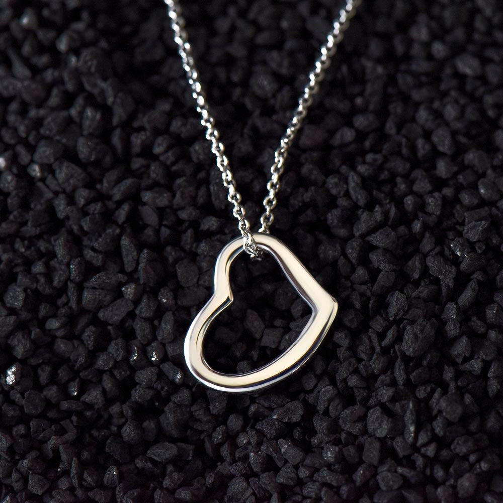 To My Mom Necklace, Gift For Mom, Mother's Day Gift from Daughter, Mom Jewelry Gift for Mothers Day, Birthday Gift for Mother, Moms Gift from Daughter Son, Necklace for Mom Mother 925 Heart Necklace