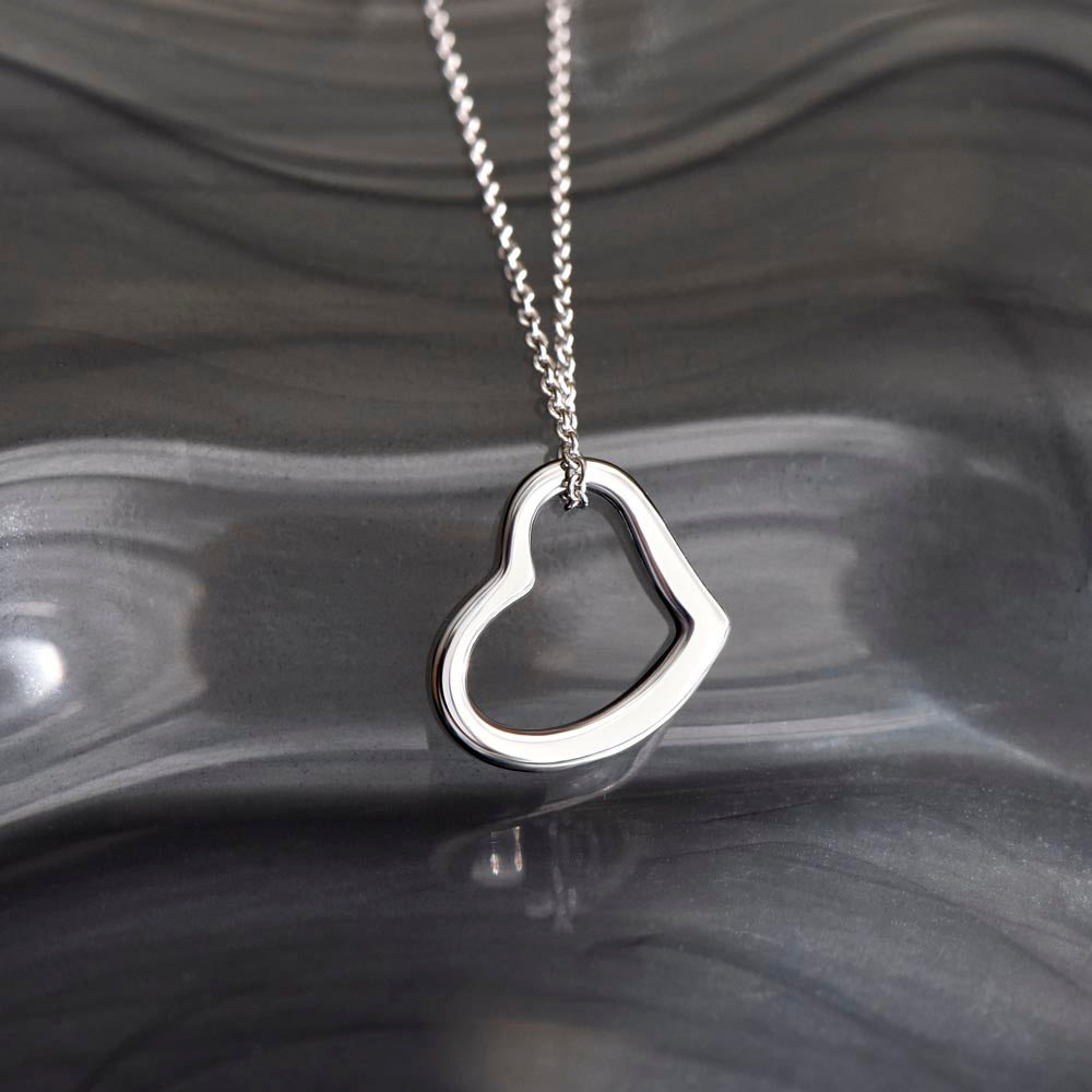 To My Mom Necklace, Gift For Mom, Mother's Day Gift from Daughter, Mom Jewelry Gift for Mothers Day, Birthday Gift for Mother, Moms Gift from Daughter Son, Necklace for Mom Mother 925 Heart Necklace