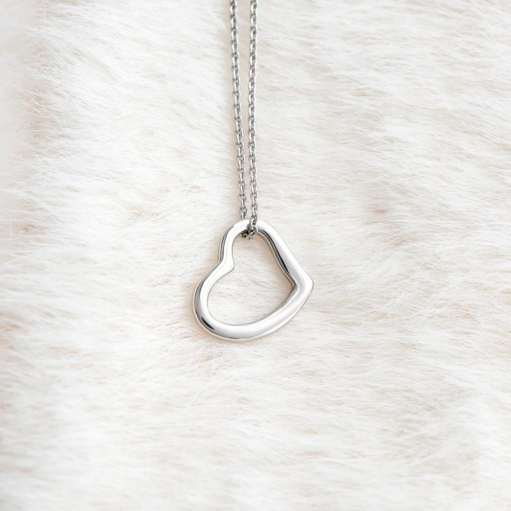 To My Mom Necklace, Gift For Mom, Mother's Day Gift from Daughter, Mom Jewelry Gift for Mothers Day, Birthday Gift for Mother, Moms Gift from Daughter Son, Necklace for Mom Mother 925 Heart Necklace