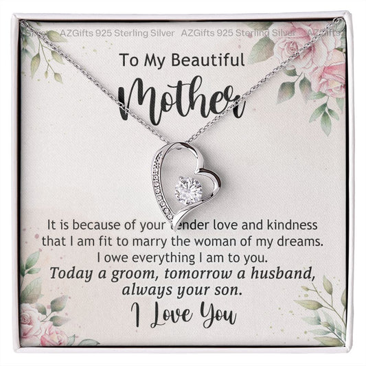 Mother Of The Groom Gift, Mother Of The Groom, Mother Of The Groom Gifts, Gift For Mother Of The Groom, Mother Of Groom Forever Love Necklace