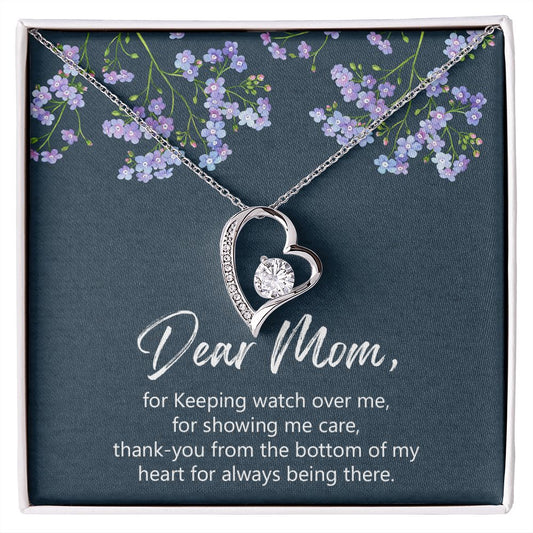 Mother's necklace, Mom gift from daughter, Mom gift from son, Mother's Day jewelry, Mom birthday gift, gifts for mom, Mom bday Forever Love Necklace