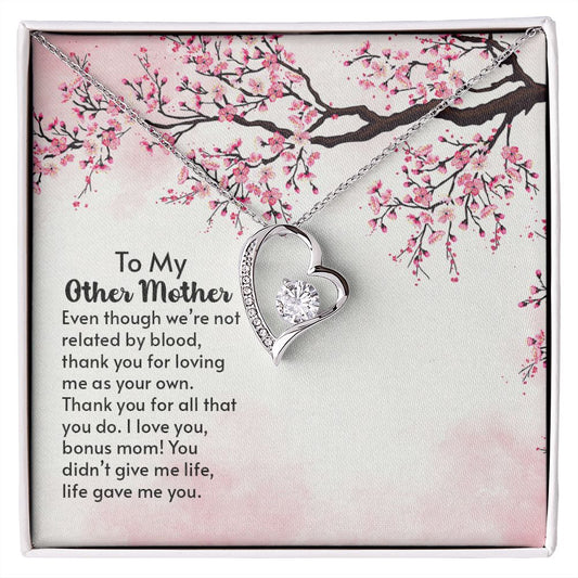 Mother in Law Necklace, Jewelry for Women, Future Mother in Law Gifts from Daughter in Law, Mother of Bride Gifts For Mother in Law, Birthday Gifts For Mother In Law From Daughter In Law15 Forever Love Necklace