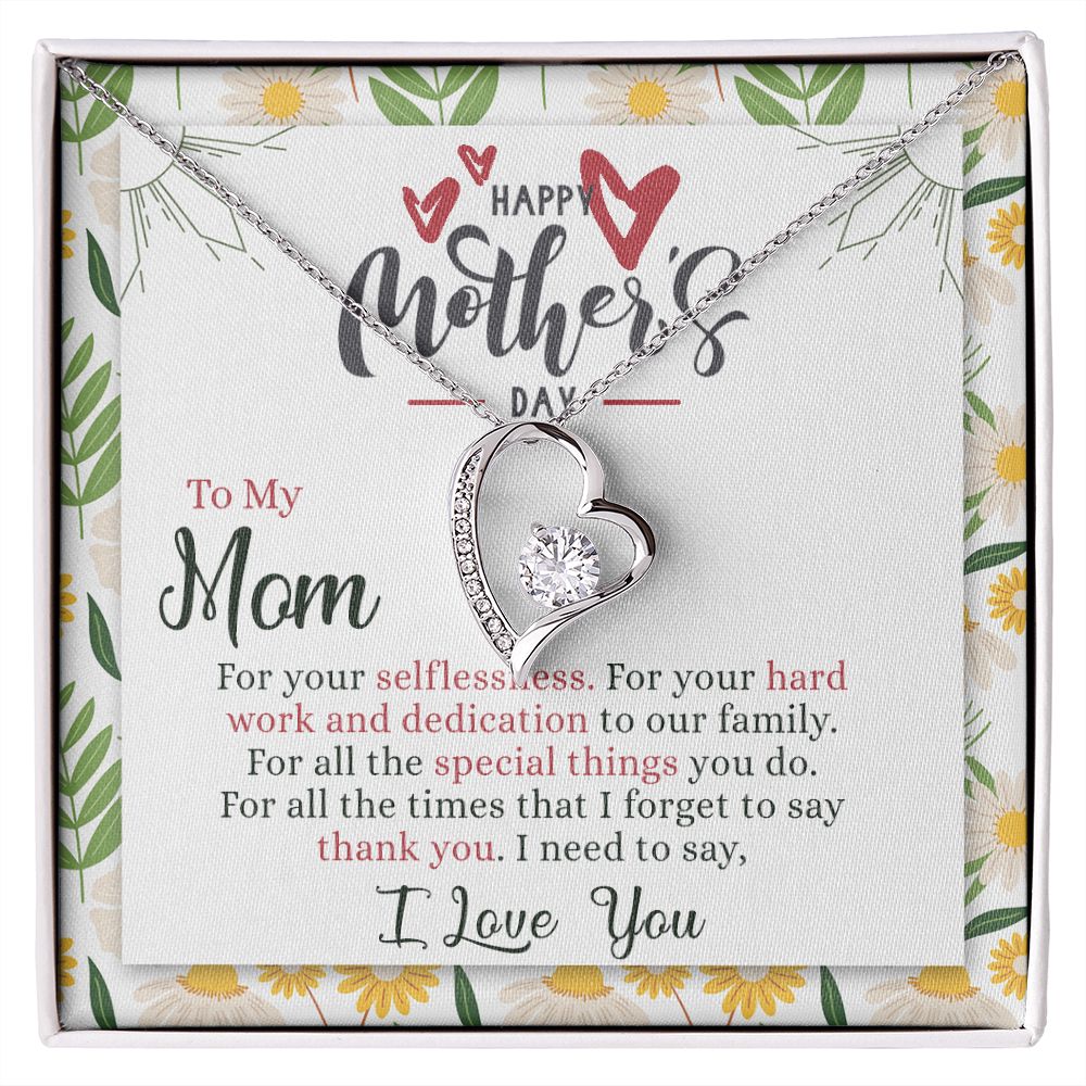 Mom Necklace Gift Best Mother Gifts From Kids  Mommy Gifts Mom Birthday Gift Children Jewelry Set Mother’s Day Gift For Her Forever Love Necklace