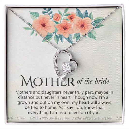 Mother Of The Bride Gift, Mother Of The Bride, Mother Of The Bride Gifts, Gift For Mother Of The Bride, Mother Of Bride Jewelry2 Forever Love Necklace