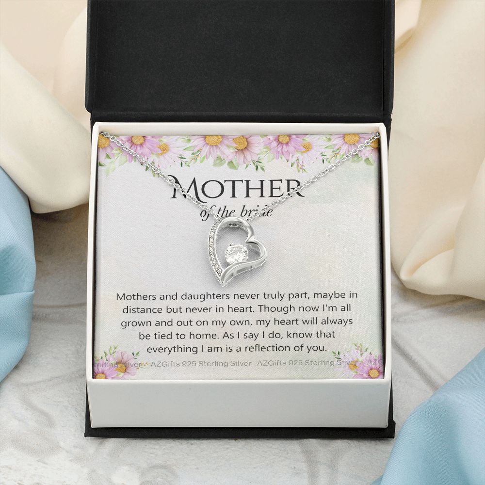 Mother Of The Bride Gift, Mother Of The Bride, Mother Of The Bride Gifts, Gift For Mother Of The Bride, Mother Of Bride Jewelry Forever Love Necklace