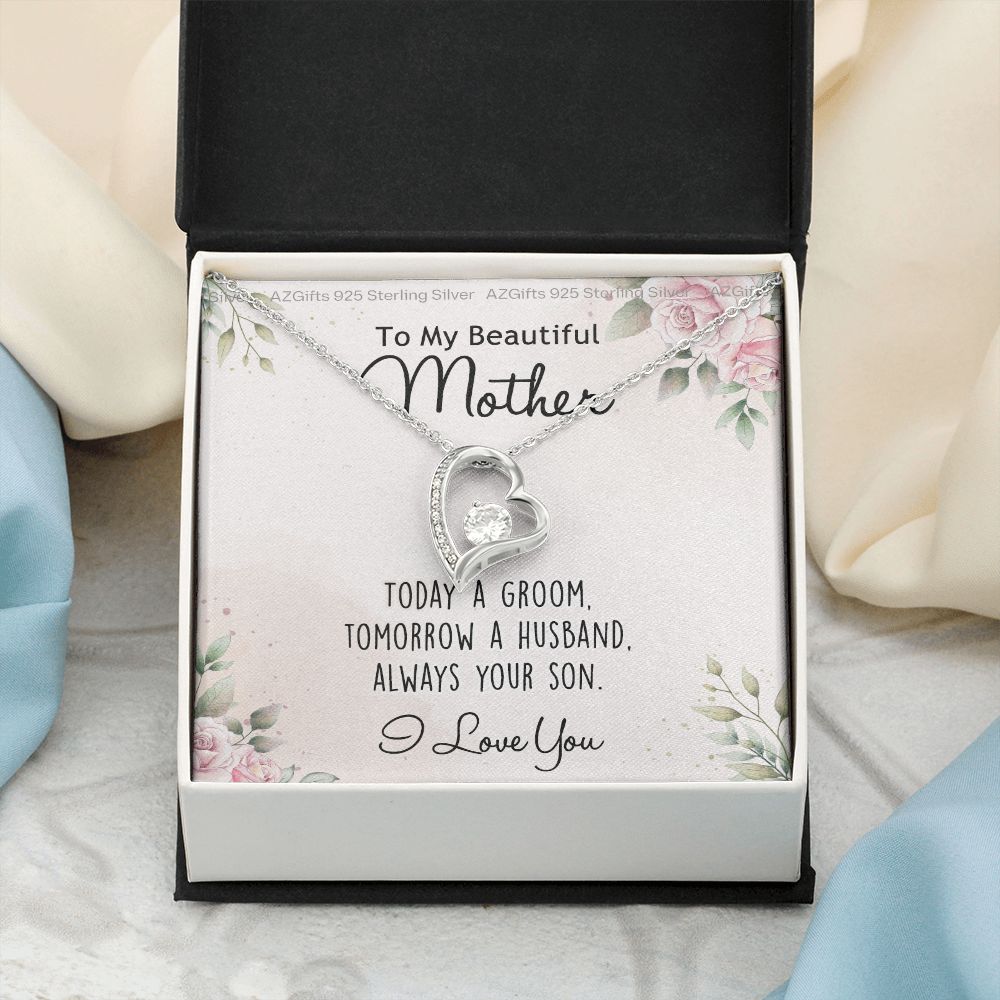 Mother Of The Groom Gift, Mother Of The Groom, Mother Of The Groom Gifts, Gift For Mother Of The Groom, Mother Of Groomw Forever Love Necklace
