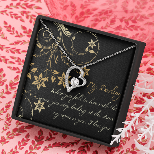 To My Girlfriend Gift Necklace Gift For Girlfriend Christmas Gift for Girlfriend